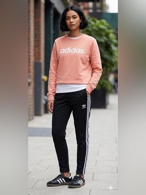 Adidas Peach Sweatshirt